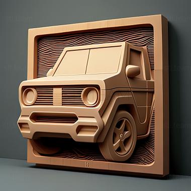 3D модель Honda Element (STL)